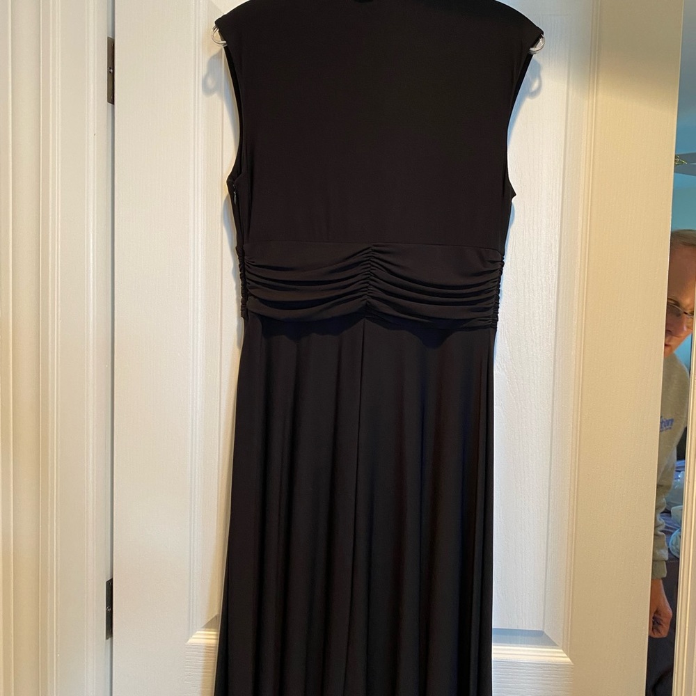 Coldwater Creek black dress 10P - Picture 2 of 6